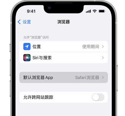 鹰潭苹果手机维修店分享如何在iPhone上设置默认浏览器